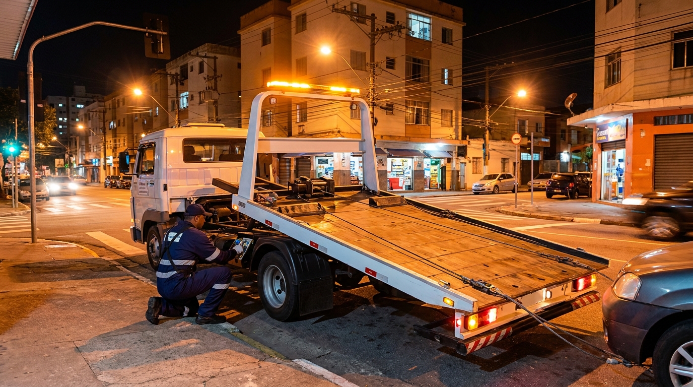 Guincho 24h profissional na Joana d’Arc, Vitória‑ES