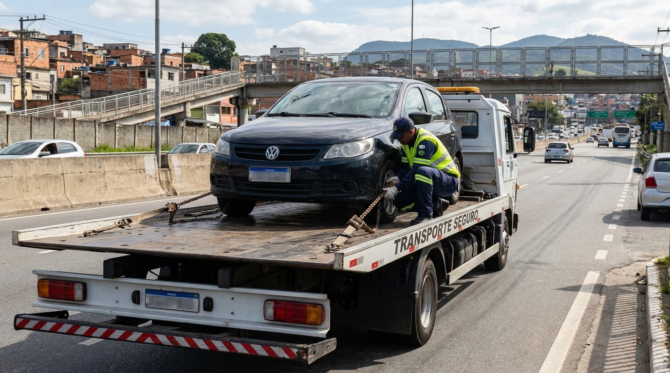 Logística para Veículos Parados no Do Quadro, Vitória‑ES