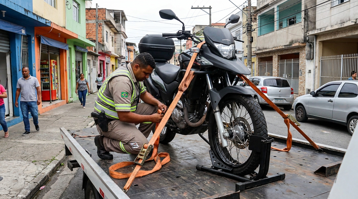 Guincho para Moto na Consolação, Vitória‑ES